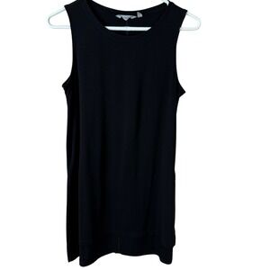 SALE Athleta Black Sleeveless XS Casual Lightweight Tank‎ Side Slit